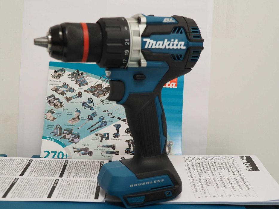 Wkretarka MAKITA DDF 484 bezszczotkowa 18v Belgia uchwyt metalowy Dawidy • OLX.pl