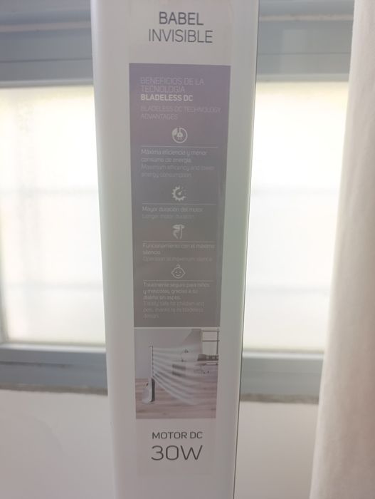 Ventoinha Babel invisible 30W