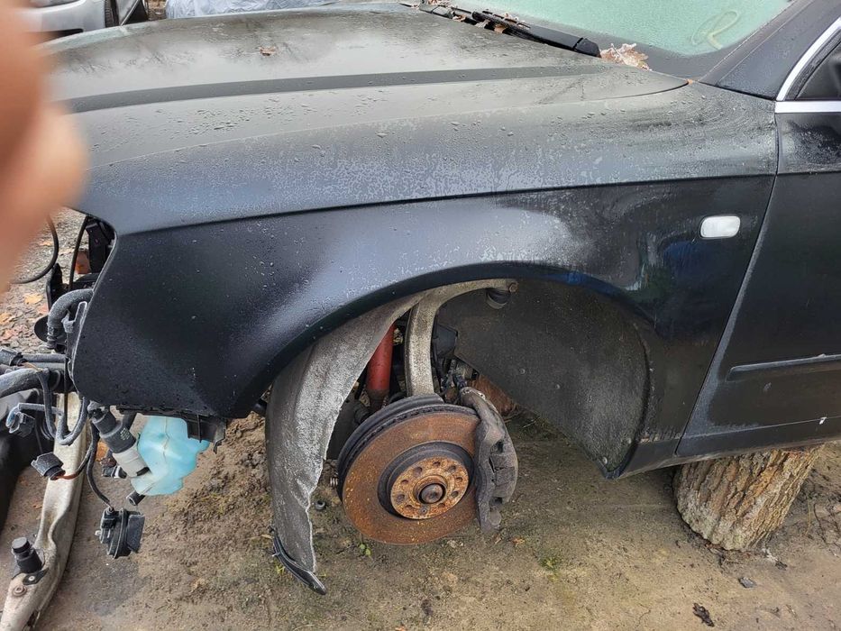 Audi A4 Avant sanki tyl przód