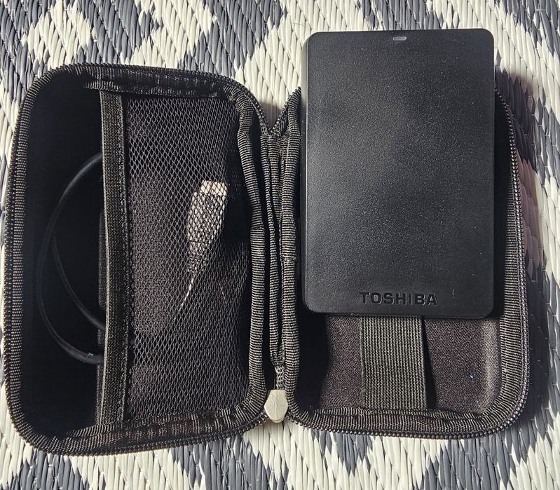 Discos rígidos externos HDD com bolsa