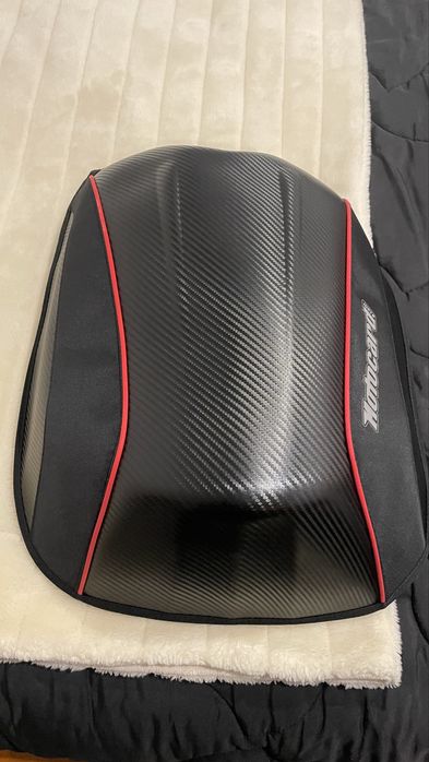 Mochila Motocard Motorcycle Helmet Preta.