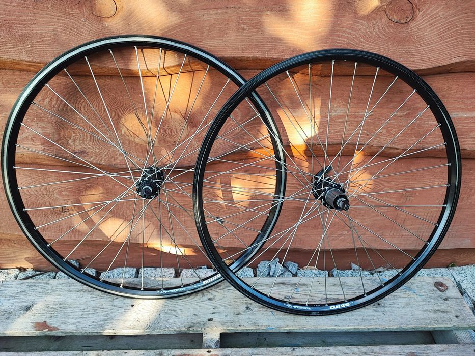 Komplet kół rowerowych Alexrims DH22 26" Formula Retro MTB
