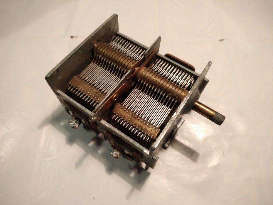 конденсатор переменной емкости ретро