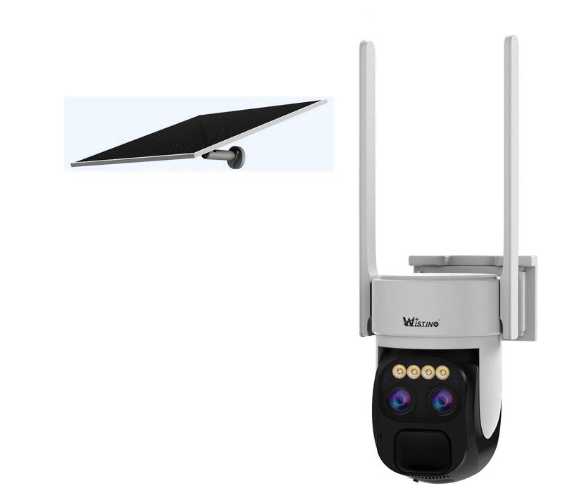 Kamera obrotowa WIFI Panel Słoneczny 6MP Ultra HD