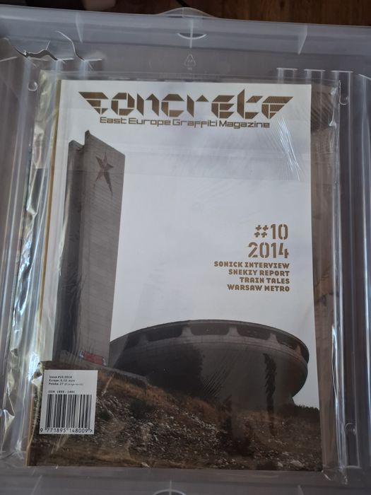 Magazyn Concrete #10 (2014) – East Europe Graffiti | WARSAW METRO / Folia