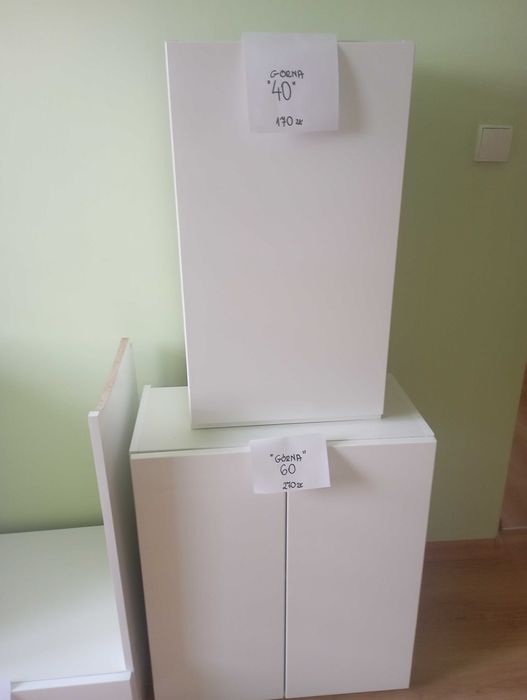 Białe meble kuchenne zestaw lub pojedynczo