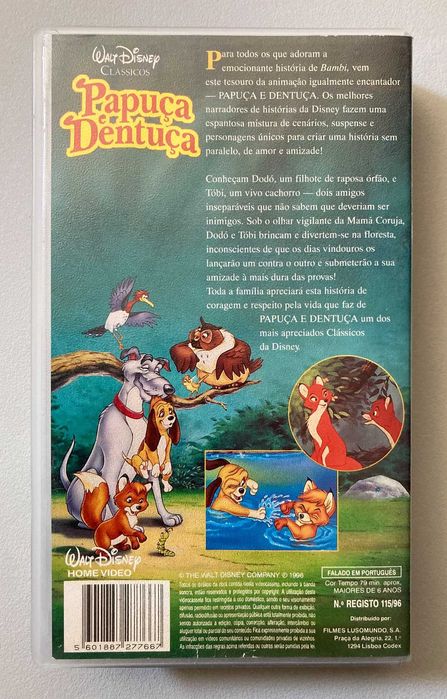 [VHS] Papuça e Dentuça (não testado)
