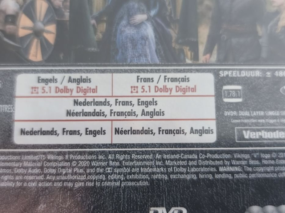 Série Vikings - 6 Temporadas Completas