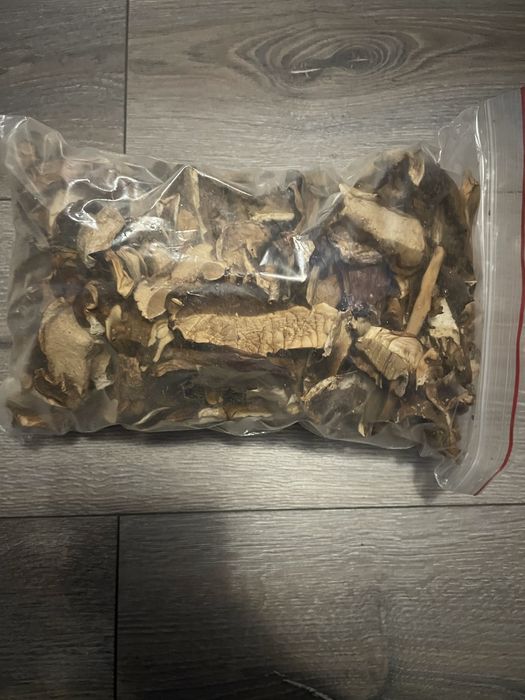 Сушені Карпатські білі гриби , чисті!