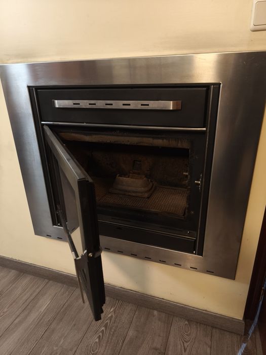 Lareira caldeira recuperador a pellets Klover