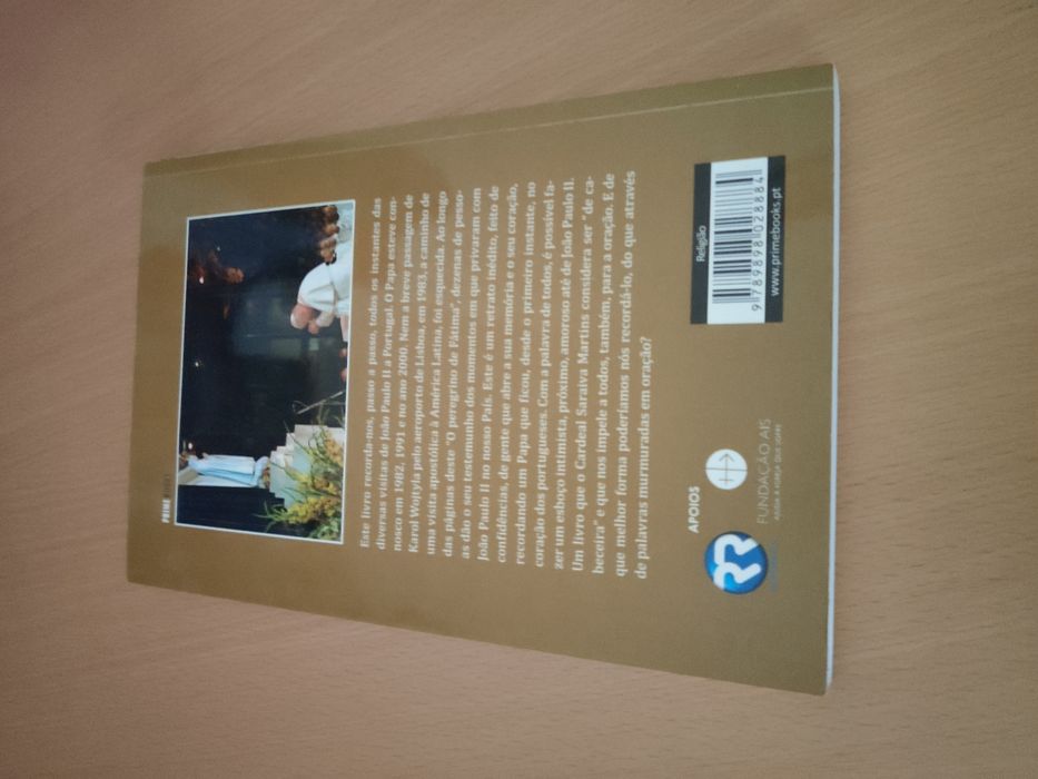 Livro João Paulo II O peregrino d Fátima bastidores viagens a Portugal
