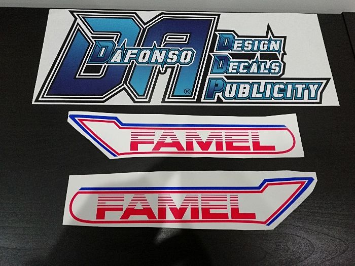 Autocolantes Famel XF-17 Sport - Super