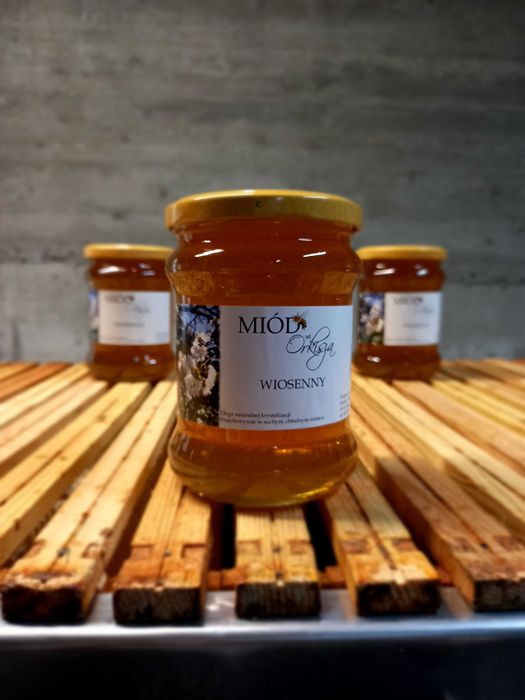 Miód wielokwiatowy wiosenny Woźniki 2025