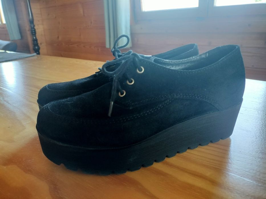 Sapato cunha 38 FOREVA