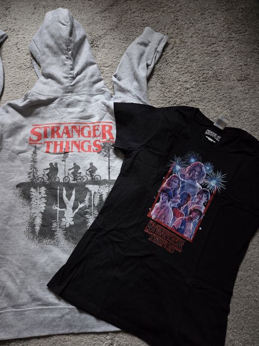 Stranger Things Bluza i Koszulka,rozmiar-M