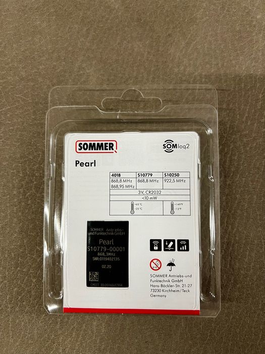 Comando Sommer Pearl 868MHz