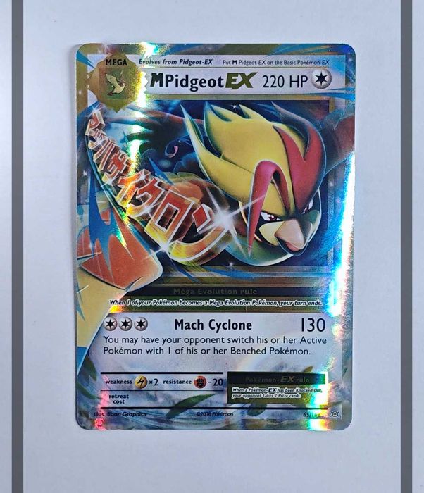 MPidgeot Ex 65/108 EVO Pokemon ENG-NM