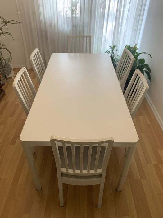 Mesa de Jantar + 6 Cadeiras