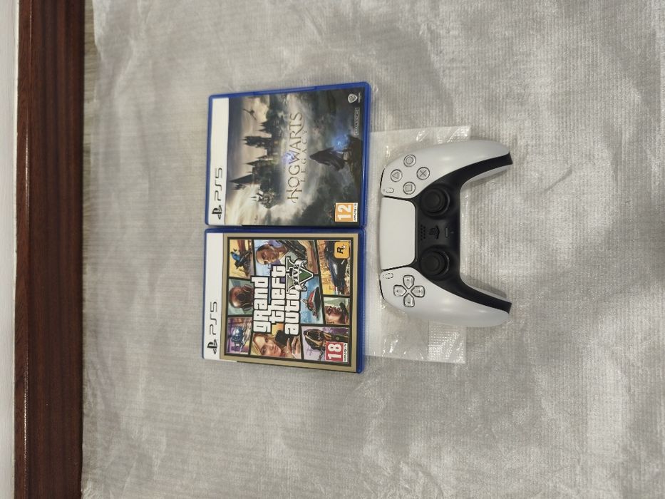 PlayStation 5 com jogos