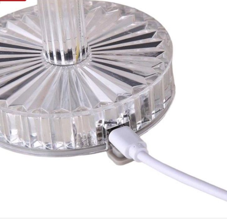 Лампа-ночник хрустальная с сенсорным управлением Торшер