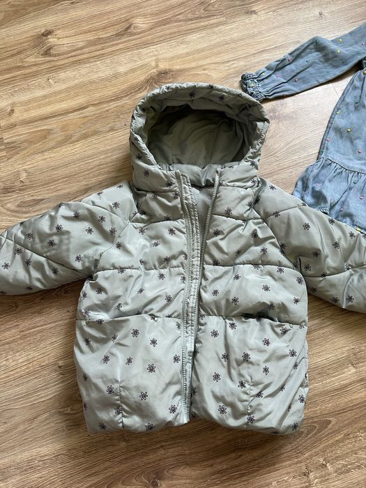 Куртка Zara 4-5 р / джинсова сукня 4-5 р