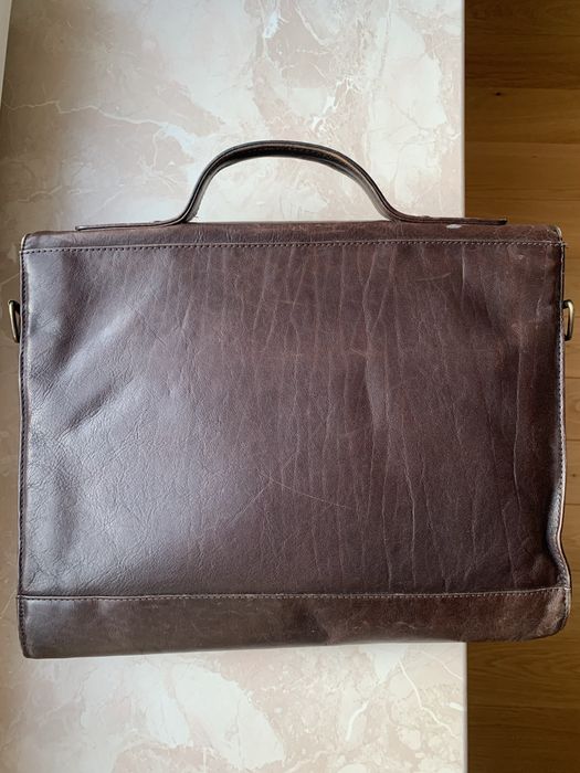 Портфель шкіряний для документів TERGAN, б/в