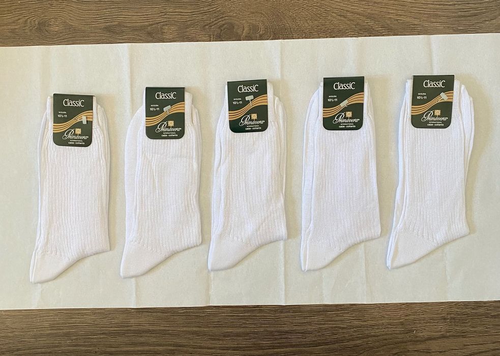 Primavera skarpety Włoskie Filo Scozia 100% cotone, 5 par, R. 38-42