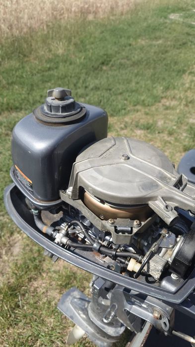 Silnik zaburtowy Yamaha 4 KM 2T (Dwusuw) | Krótka stopa S | Stan dobry