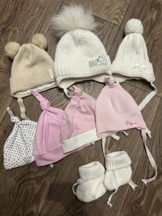 Шапки дитячі, для немовлят, зимові шапки