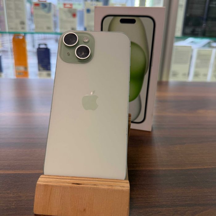 Apple iPhone 15 128 GB 5G czarny Gwarancja BATERIA 100% Normalna sim | ul. Bałuki 4 Szczecin