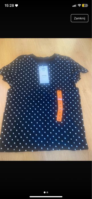 Koszulka w kropki