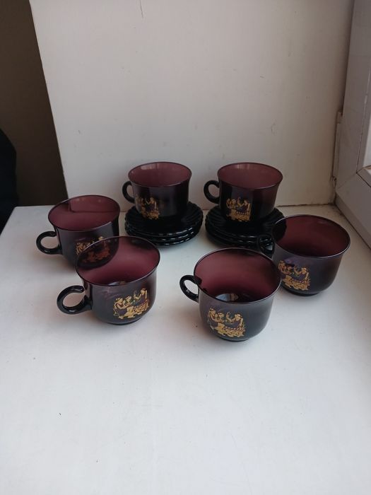 Стаканы Чашки кофейные чайные сервиз посуда