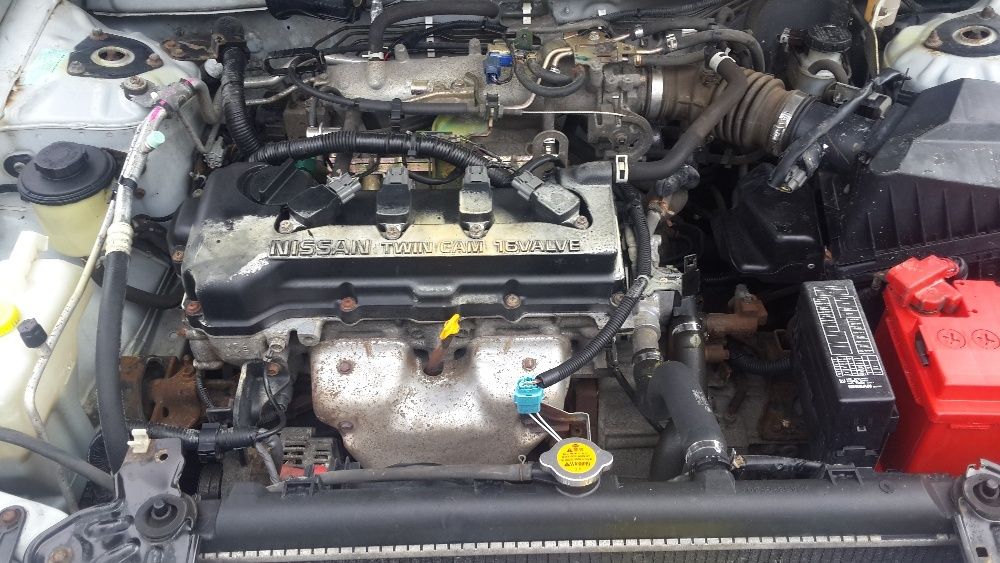 мотор двигатєль Nissan almera n 15n16 sunny tino.primera p10, p11/ШРОТ