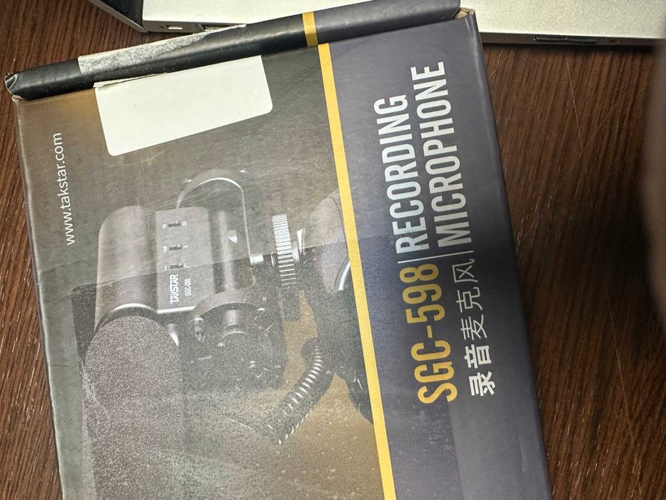 Microfone para Maquina fotográfica ou camara de video