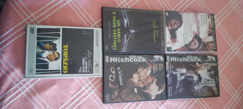 DVDs de Filmes antigos de Hitchcock