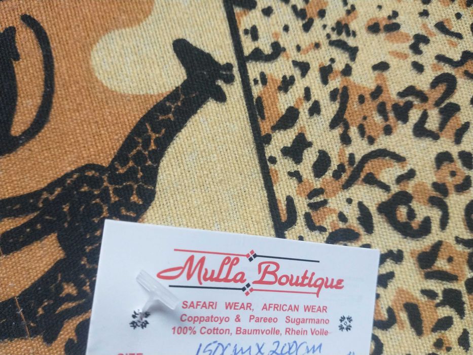 Obrus + serwetki z Kenii, obrus afrykański, oryginalny