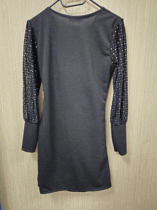 Sukienka mała czarna mini, blink blink r. S/M Italy !!!