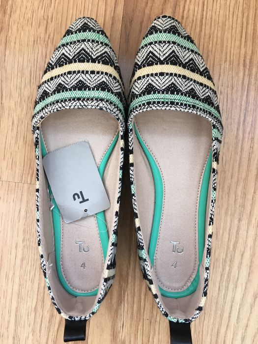 Еспадрильї, балетки р.4(37) Нові