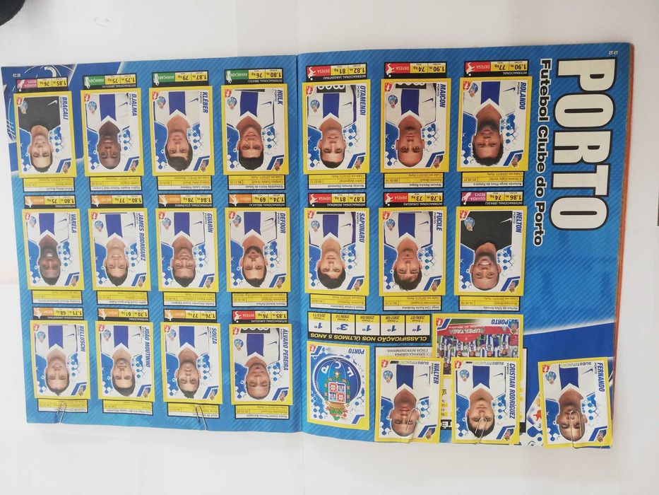 Caderneta Cromos Liga Zon Sagres 2011/2012