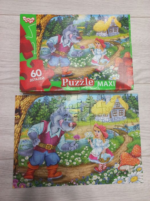 Пазли 44 коти, Свинка Пепа, Щенячий патруль,герої казок