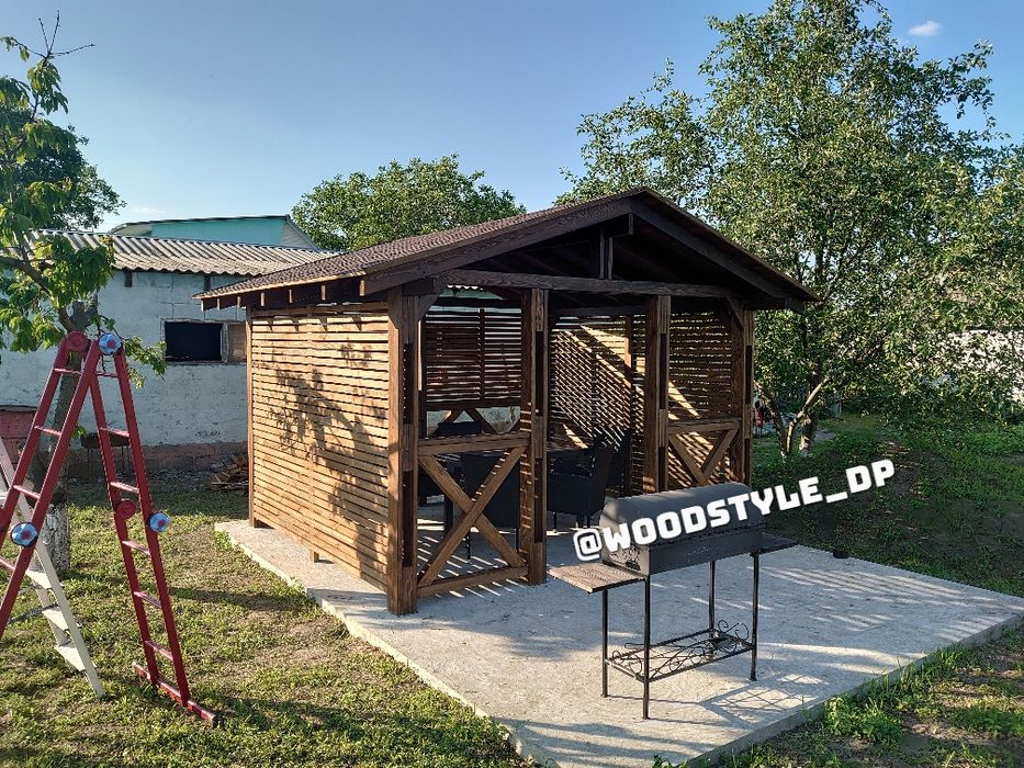 Беседка . Навес.  Веранда