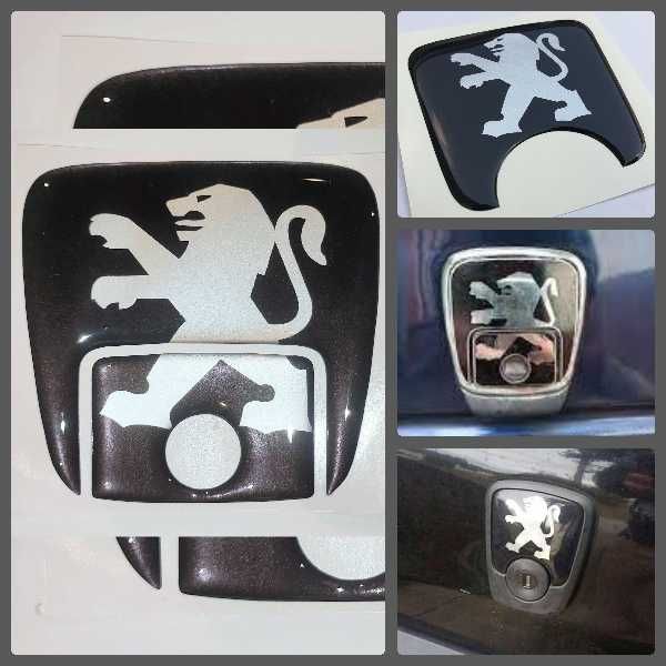 Simbolo mala Peugeot 106 e 406 silicone resina 306