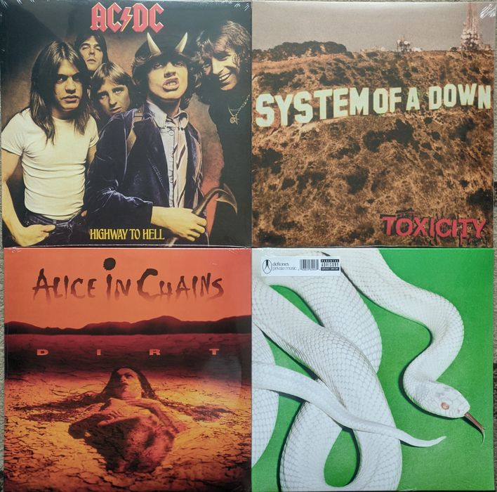 Винил SOAD,Alice in Chains 2LP,Deftones.
