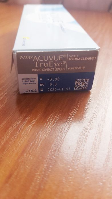 Контактні лінзи 1-day ACUVUE Tru Eye  -3,0