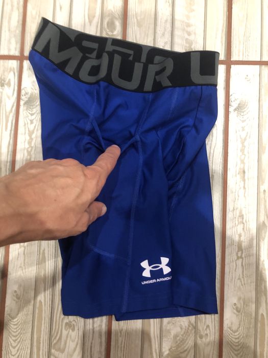 Компрессионные, термо шорты Under Armour с карманом
