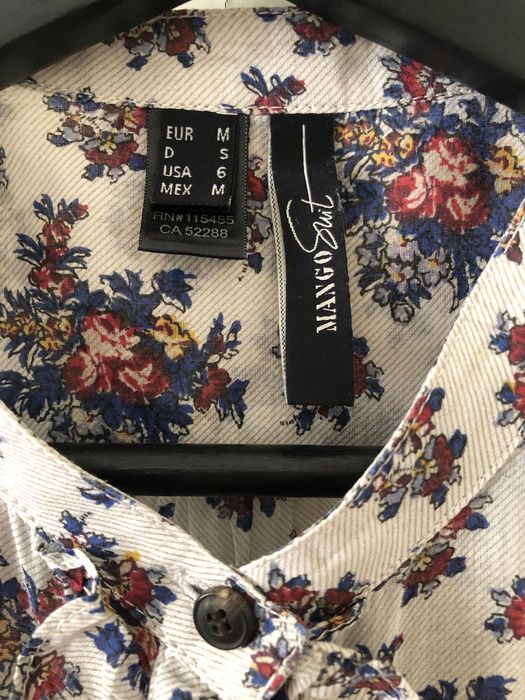 Camisa Estampado Floral  Mango Suit