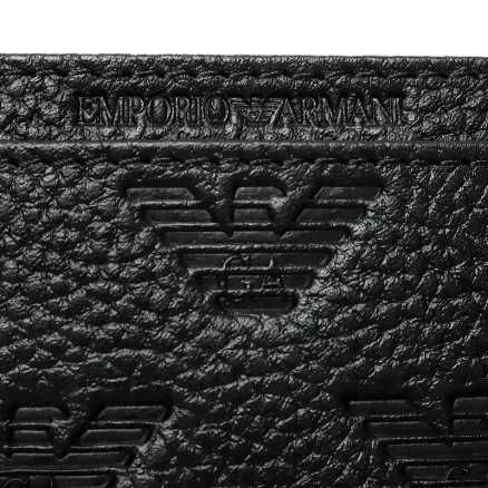EMPORIO ARMANI efektowny męski wizytownik etui na karty