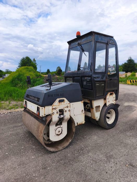 Bomag BW 138 AC  walec kombinowany kombi metal guma kabina