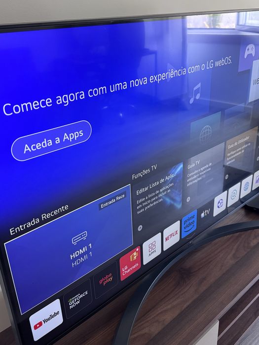 TV LG 4K 55 Polegadas