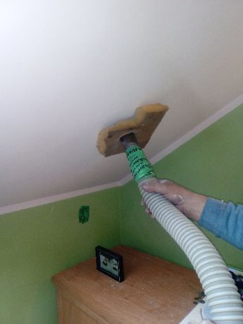 Ocieplenie ,docieplenie celulozą, pomiar kamerą termowizyjną